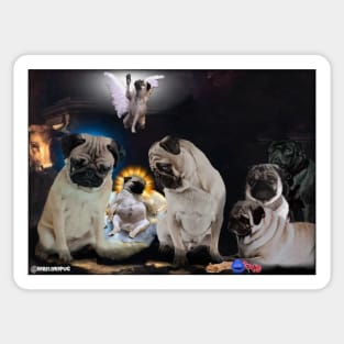 Pugtivity Sticker